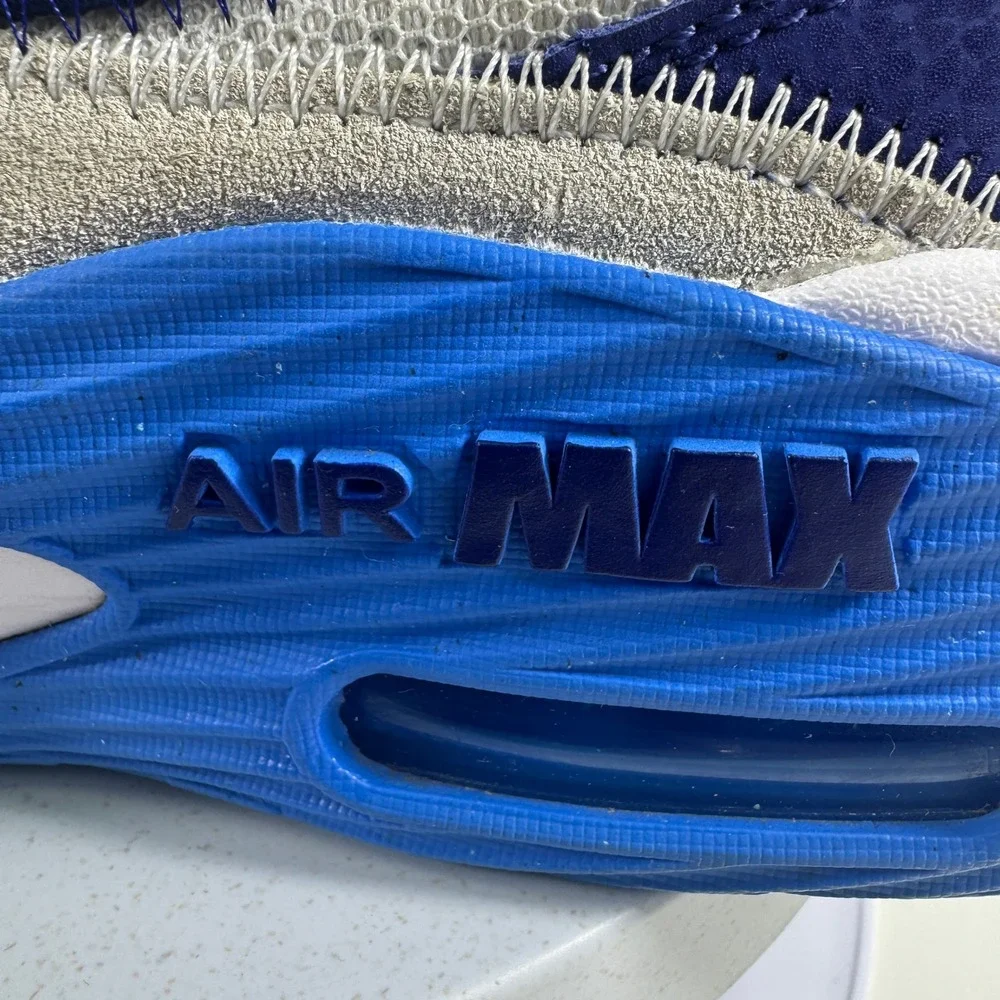 Nike Air Max Excee Sneakers Blue White Mesh Lace Up Men Size 11